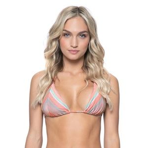 PQ Newport Stripes Tri Top NEW WITH TAGS